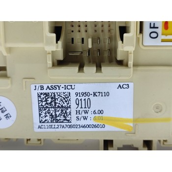 Recambio de caja reles / fusibles para hyundai i10 basis referencia OEM IAM 91950K7110  