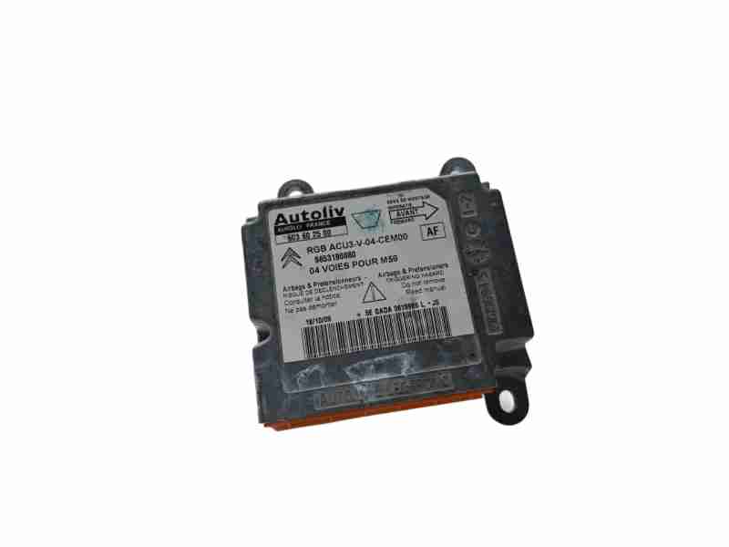 Recambio de centralita airbag para peugeot partner (s2) combiespace referencia OEM IAM 9653190880  