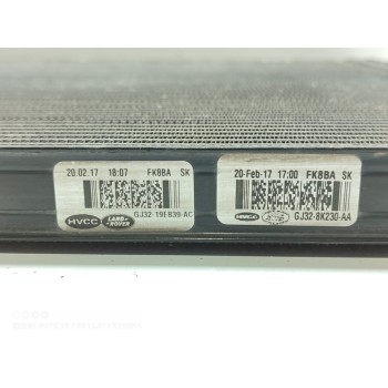 Recambio de radiador agua para land rover evoque se referencia OEM IAM GJ3219E839AC  