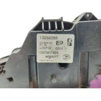 Recambio de cerradura puerta trasera izquierda para opel corsa e selective referencia OEM IAM 13258265  