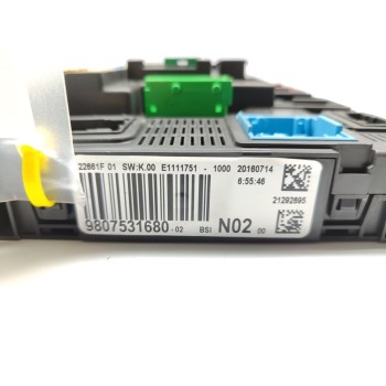 Recambio de modulo electronico para peugeot 2008 (--.2013) style referencia OEM IAM 9807531680  