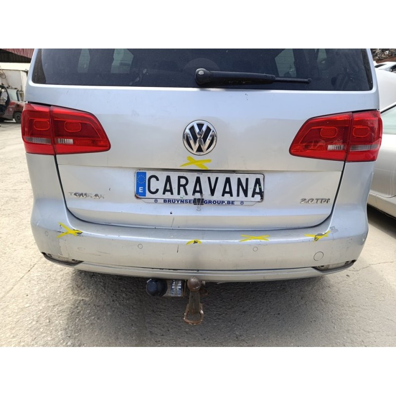 Recambio de paragolpes trasero para volkswagen touran (1t3) advance referencia OEM IAM 1T0807417M  