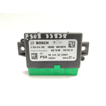Recambio de modulo electronico para peugeot 308 style referencia OEM IAM 0263014165  
