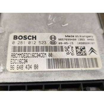 Recambio de centralita motor uce para peugeot 207 confort referencia OEM IAM 9664843480  