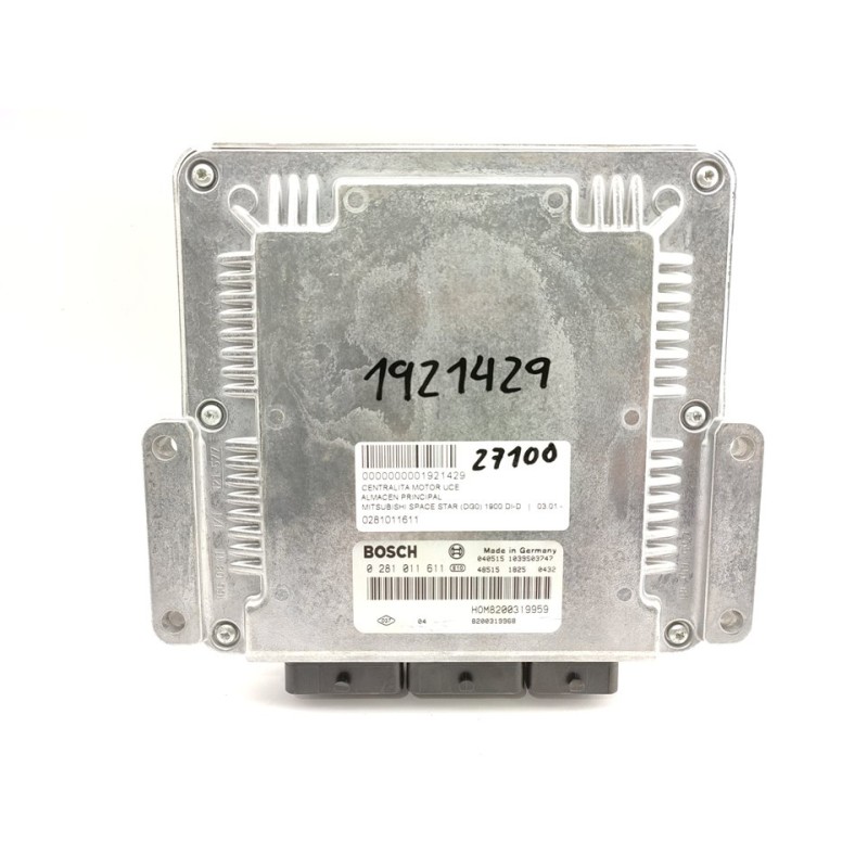Recambio de centralita motor uce para mitsubishi space star (dg0) 1900 di-d referencia OEM IAM 0281011611  
