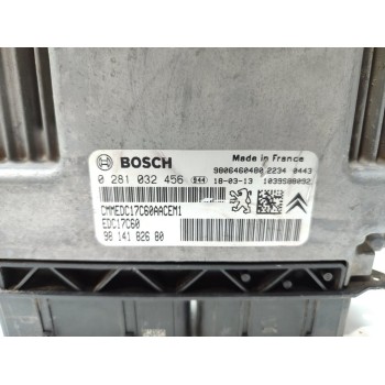 Recambio de centralita motor uce para citroën c-elysée shine referencia OEM IAM 0281032456  