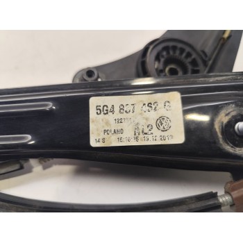 Recambio de elevalunas delantero derecho para volkswagen golf vii lim. (5g1) advance bluemotion referencia OEM IAM 5G4837462G  