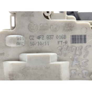 Recambio de cerradura puerta delantera derecha para audi a3 (8p) 1.6 tdi ambiente referencia OEM IAM 4F2837016B  