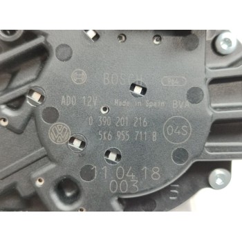 Recambio de motor limpia trasero para volkswagen golf vi (5k1) gti referencia OEM IAM 5K6955711B  