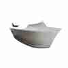 Recambio de paragolpes trasero para bmw serie 1 berlina (e81/e87) 116d referencia OEM IAM 51127186087  