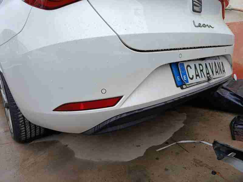Recambio de paragolpes trasero para seat leon (kl1, klg) 2.0 tdi referencia OEM IAM 5FE807421GRU  
