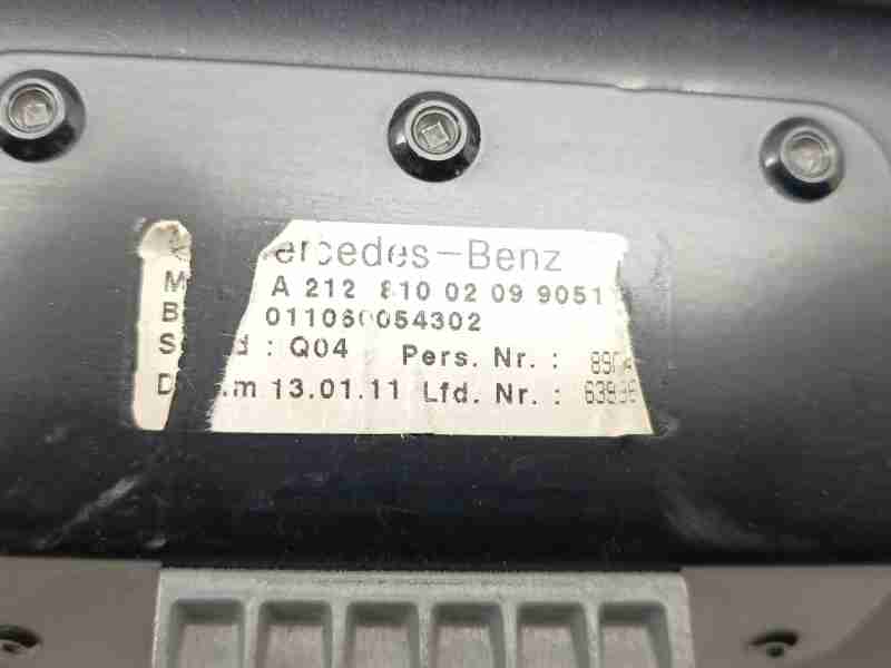 Recambio de bandeja trasera para mercedes-benz clase e (w212) familiar 200 cdi blueefficiency (212.205) referencia OEM IAM A2128