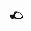Recambio de retrovisor derecho para fiat nuova 500 (150) pop referencia OEM IAM 735504977  