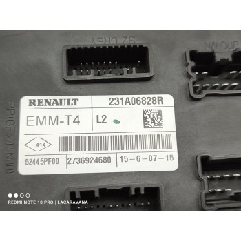 Recambio de modulo electronico para renault captur adventure referencia OEM IAM 231A06828R  