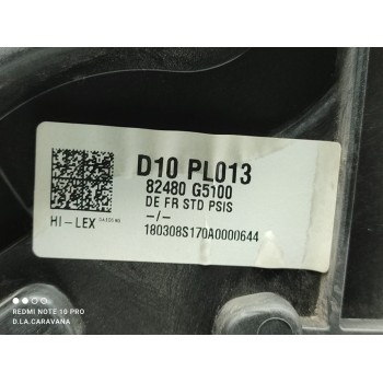 Recambio de elevalunas delantero derecho para kia niro business referencia OEM IAM 82480G5100  