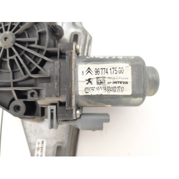 Recambio de elevalunas trasero izquierdo para citroën c-elysée shine referencia OEM IAM 9674437380  