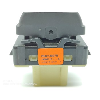Recambio de mando elevalunas delantero derecho para dacia sandero laureate referencia OEM IAM 254214937R  