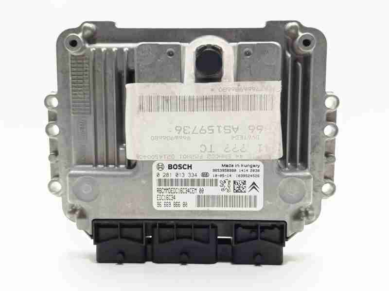 Recambio de centralita motor uce para peugeot 5008 confort referencia OEM IAM 0281013334 / 9666986680  