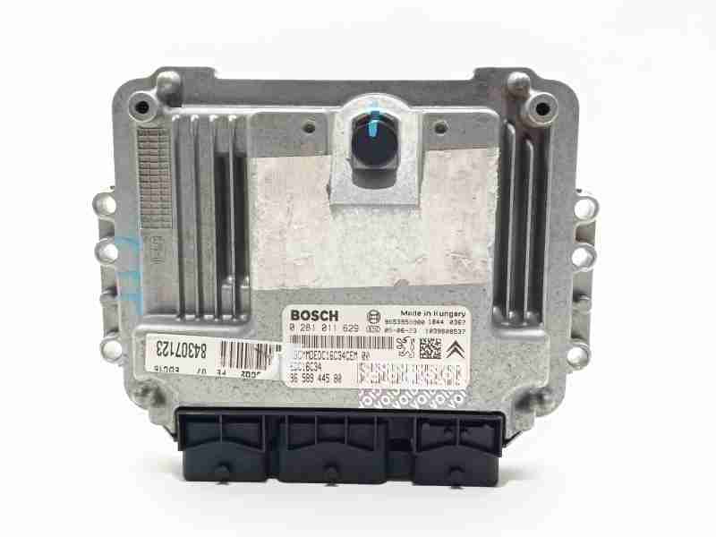 Recambio de centralita motor uce para peugeot 307 sw (3h) 1.6 hdi 110 referencia OEM IAM 0281011629 / 9658944580  