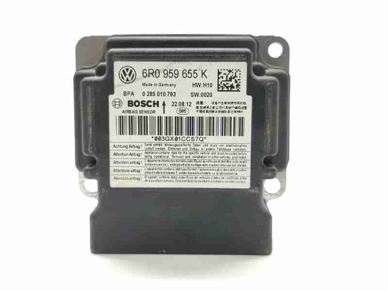 Recambio de centralita airbag para volkswagen polo v (6r1, 6c1) 1.6 tdi referencia OEM IAM 6R0959655K  