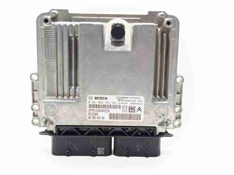 Recambio de centralita motor uce para citroën c4 cactus 1.5 bluehdi 100 referencia OEM IAM 0281035365 / 9832694380  