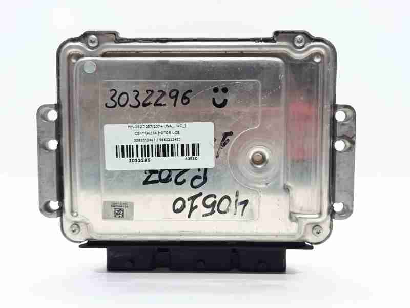 Recambio de centralita motor uce para peugeot 207/207+ (wa_, wc_) 1.6 hdi referencia OEM IAM 0281012467 / 9662212480  