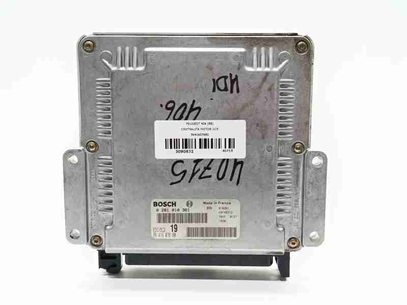 Recambio de centralita motor uce para peugeot 406 (8b) 2.0 hdi 90 referencia OEM IAM 9641607680  