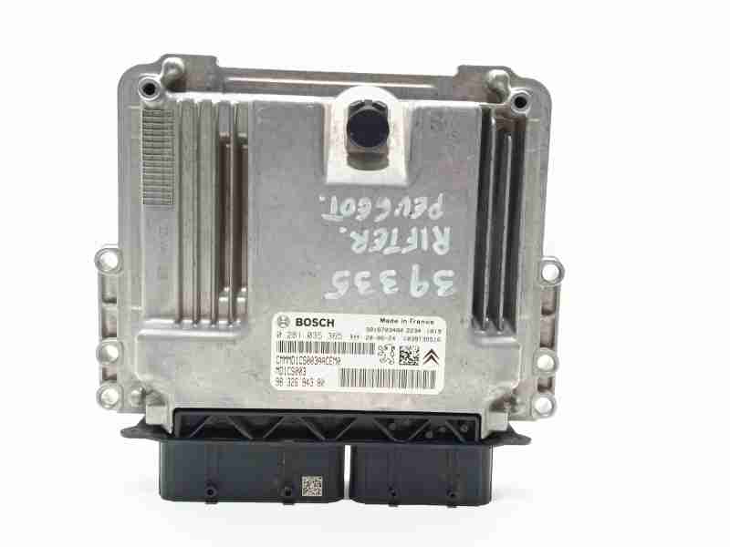 Recambio de centralita motor uce para peugeot rifter 1.5 bluehdi 130 referencia OEM IAM 0281035365 / 9832694380  