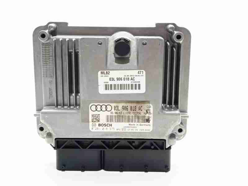Recambio de centralita motor uce para audi a4 b8 (8k2) 2.0 tdi referencia OEM IAM 03L906018AC / 0281018375  