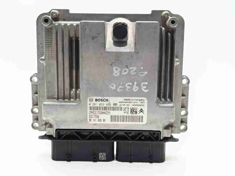 Recambio de centralita motor uce para peugeot 2008 i (cu_) 1.6 bluehdi 100 referencia OEM IAM 0281032456 / 9814182680  