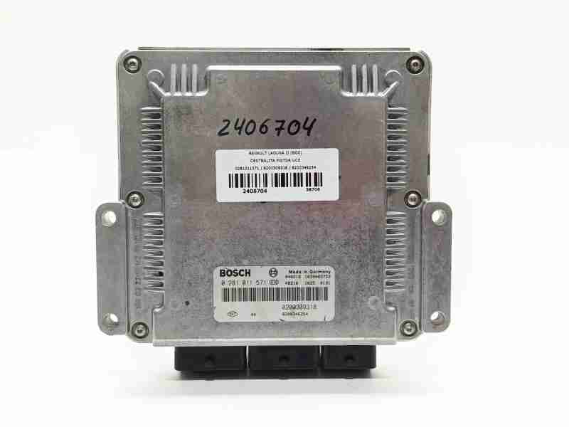 Recambio de centralita motor uce para renault laguna ii (bg0) authentique referencia OEM IAM 0281011571 / 8200309318 / 820034625