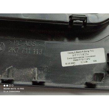 Recambio de pomo palanca cambio para volkswagen caddy furgón/kombi kombi referencia OEM IAM 2K7711113  