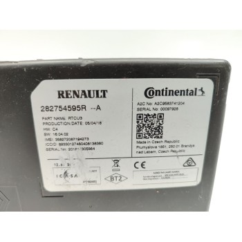 Recambio de modulo electronico para renault megane iv berlina 5p experience referencia OEM IAM 282754595R  