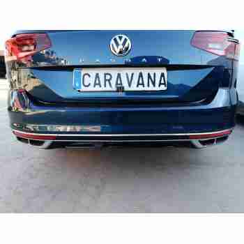 Recambio de paragolpes trasero para volkswagen passat b8 variant (3g5, cb5) 2.0 tdi referencia OEM IAM 3G5807417JGRU  