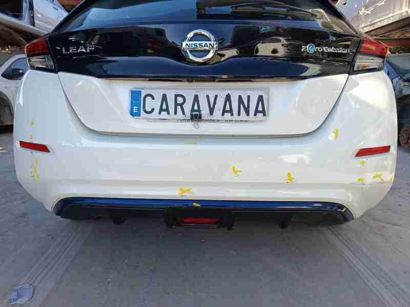 Recambio de paragolpes trasero para nissan leaf (ze1) electric referencia OEM IAM 850225SHMA  