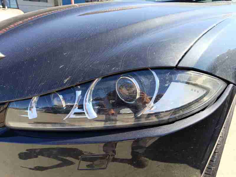 Recambio de faro izquierdo para jaguar xf i (x250) 2.2 d referencia OEM IAM T4N17221  