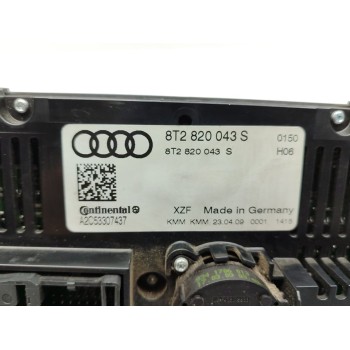 Recambio de mando climatizador para audi a4 ber. (b8) básico referencia OEM IAM 8T2820043S  