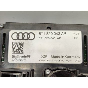 Recambio de mando climatizador para audi a4 ber. (b8) básico referencia OEM IAM 8T1820043AP  