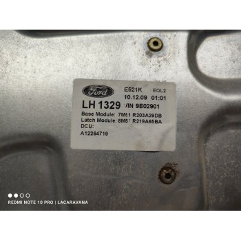 Recambio de elevalunas delantero izquierdo para ford kuga (cbv) titanium referencia OEM IAM 7M51R045H17A  