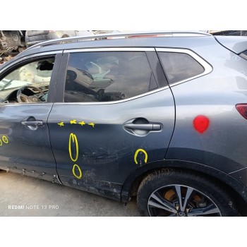 Recambio de puerta trasera izquierda para nissan qashqai (j11) acenta referencia OEM IAM H21534EAMA  