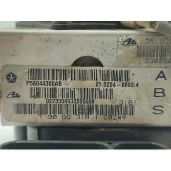Recambio de abs para jeep gr.cherokee (wj/wg) 2.7 crd laredo referencia OEM IAM 5604821AAB  