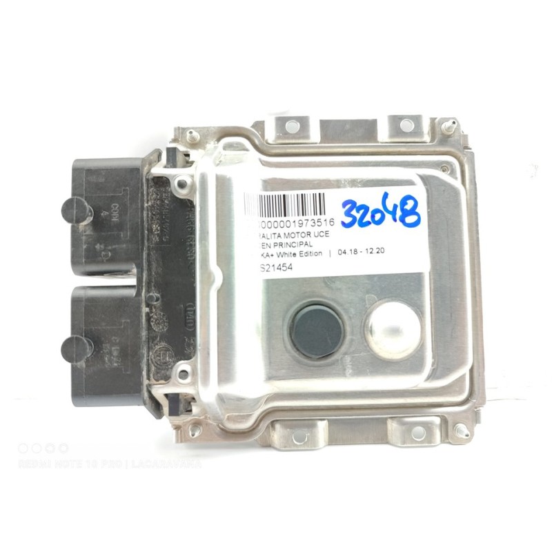 Recambio de centralita motor uce para ford ka+ white edition referencia OEM IAM 0261S21454  