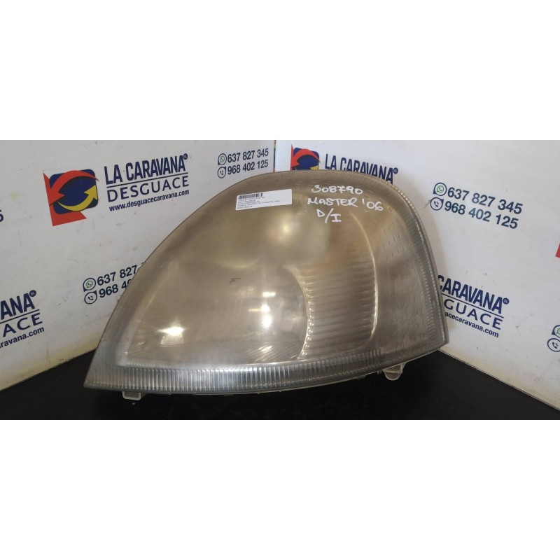 Recambio de faro izquierdo para renault master ii ph. 2 doka/pr. fgst referencia OEM IAM 8200163516  