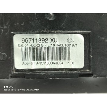 Recambio de mando climatizador para citroën c3 picasso exclusive referencia OEM IAM 96711892XU  