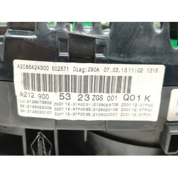 Recambio de cuadro instrumentos para mercedes-benz clase e (w212) lim. 220 cdi blueefficiency (212.002) referencia OEM IAM A2129