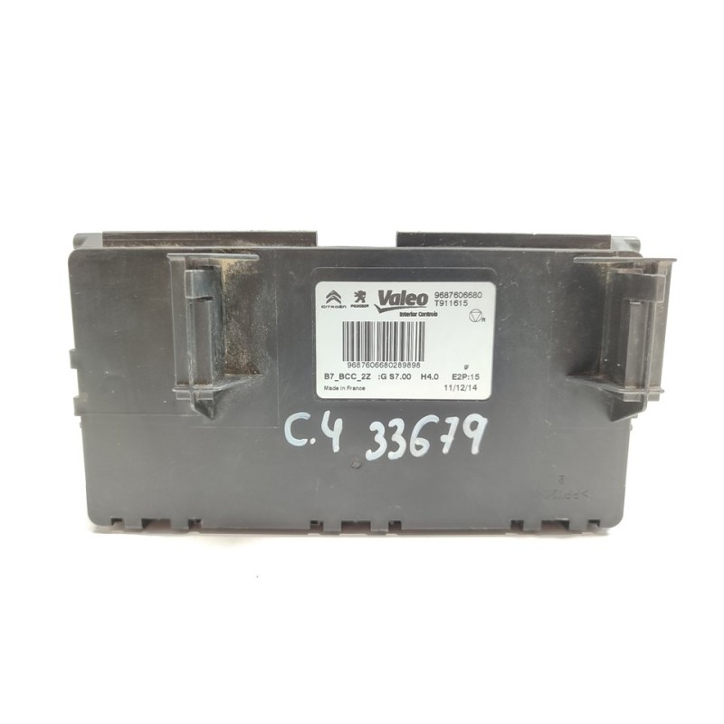 Recambio de centralita aire acondicionado para citroën c4 lim. white millenium referencia OEM IAM 9687606680  