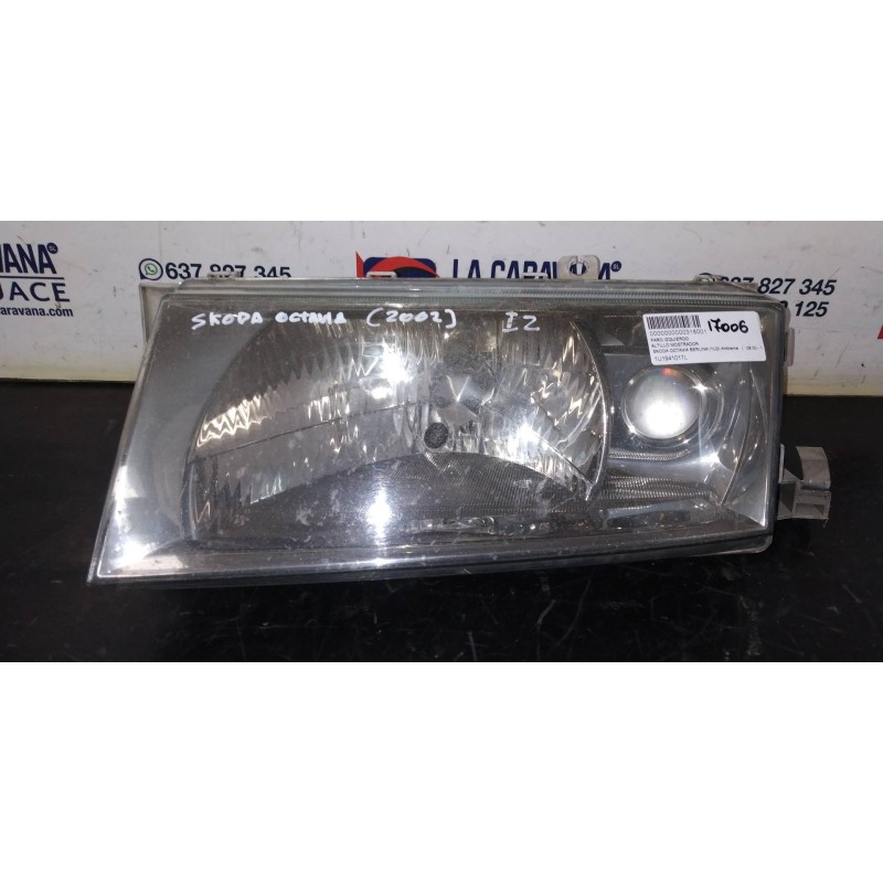 Recambio de faro izquierdo para skoda octavia berlina (1u2) ambiente referencia OEM IAM 1U1941017L  