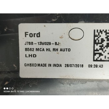 Recambio de faro derecho para ford ka+ white edition referencia OEM IAM J7BB13W029BJ  