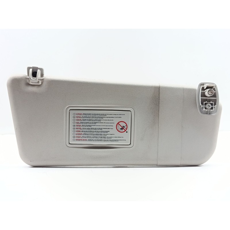 Recambio de parasol derecho para peugeot partner tepee 1.6 hdi 90 referencia OEM IAM 8163EX / 16128210BJ  