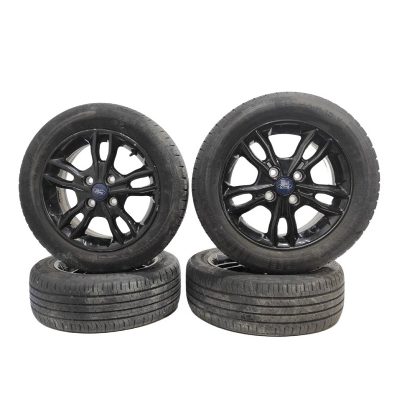 Recambio de juego llantas para ford ka+ white edition referencia OEM IAM E1BJ1007CA  